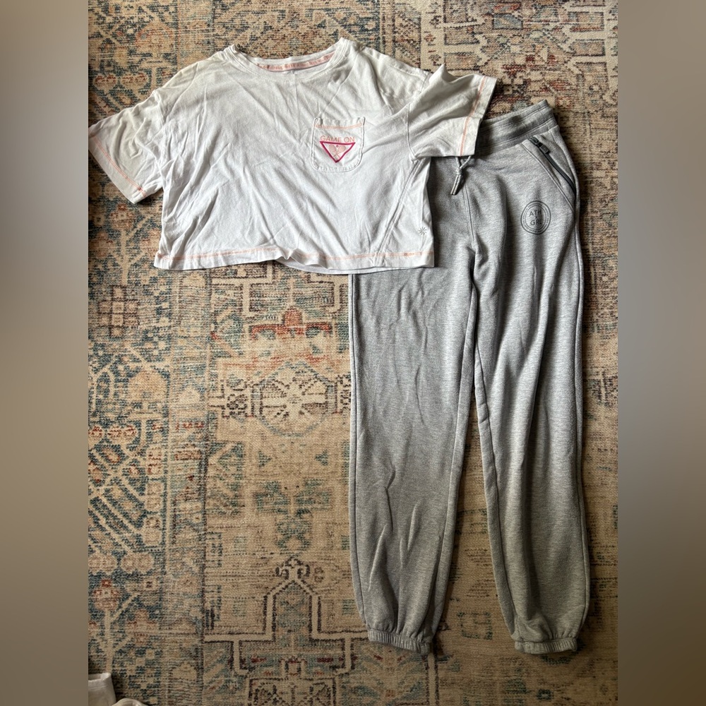 Athleta girl outfit, girls L/12